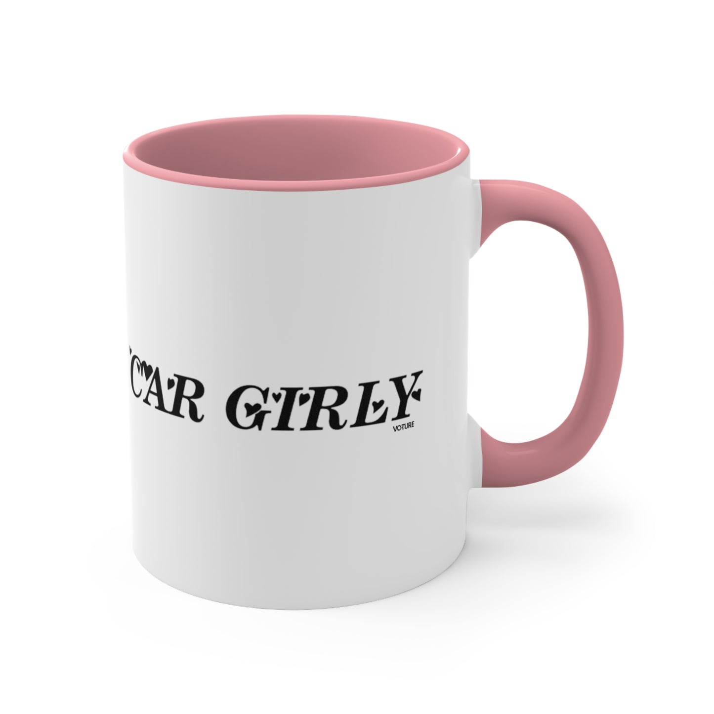Car Girly Accent Coffee Mug, 11oz