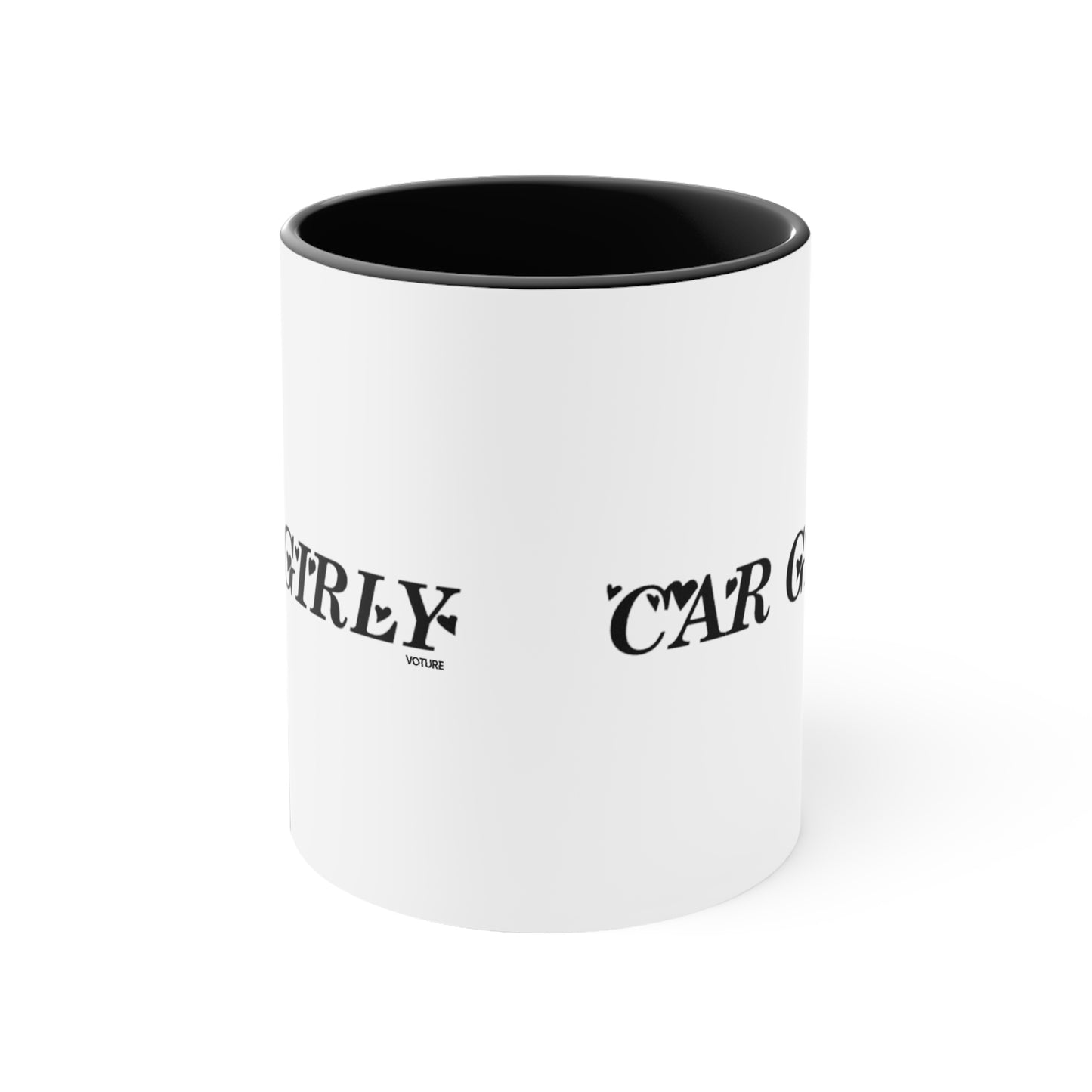 Car Girly Accent Coffee Mug, 11oz