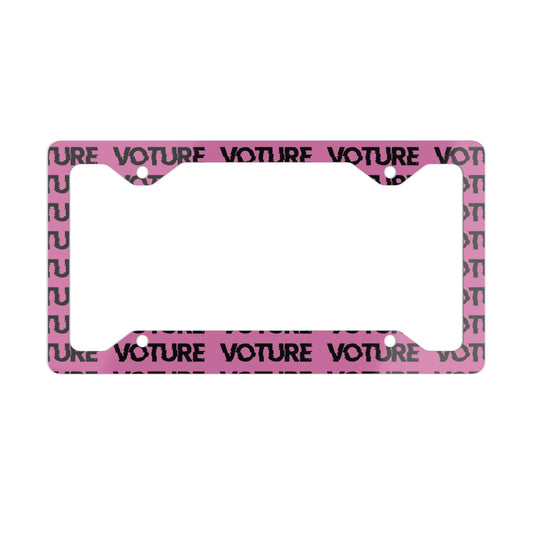 Voture Metal License Plate Frame