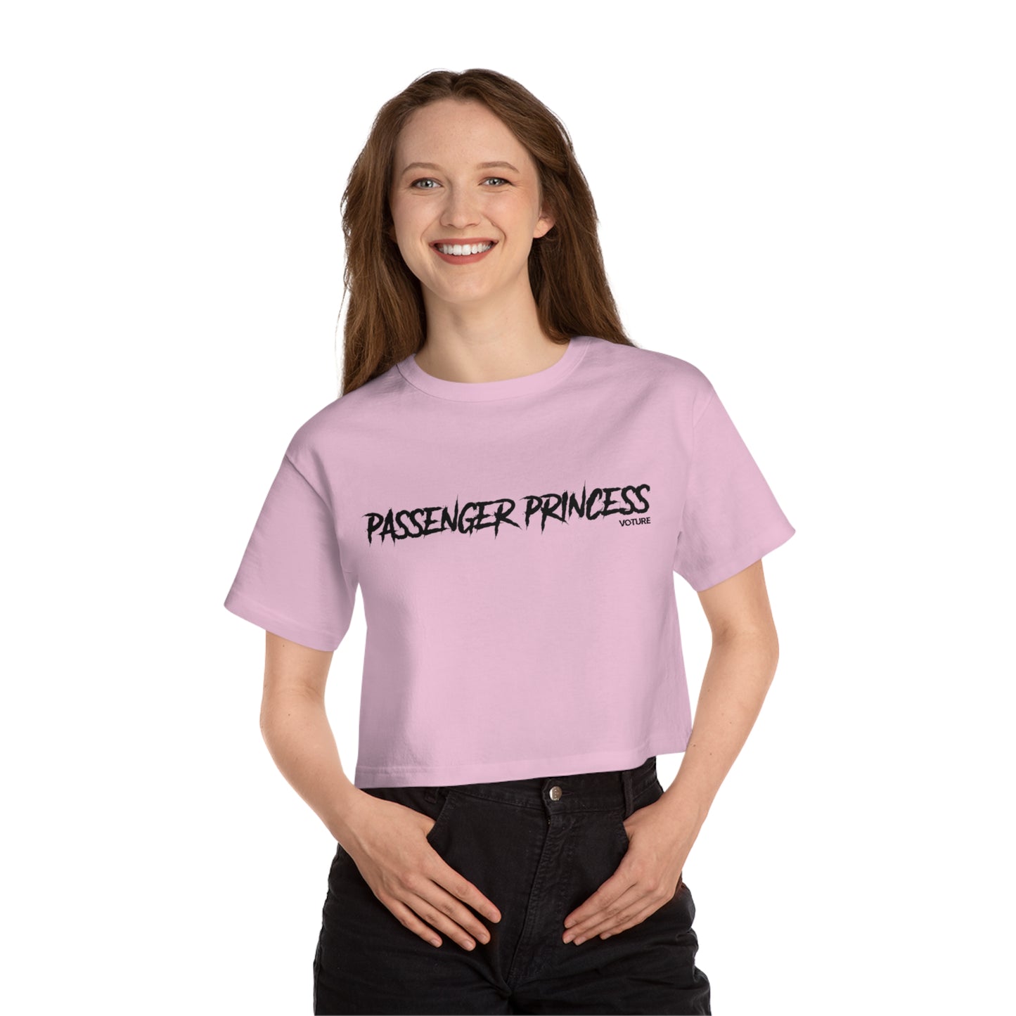 Passenger Princess Champion Brand Women's Cropped T-Shirt