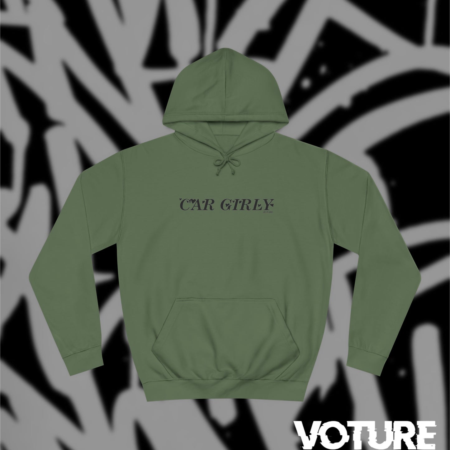 Car Girly Hoodie