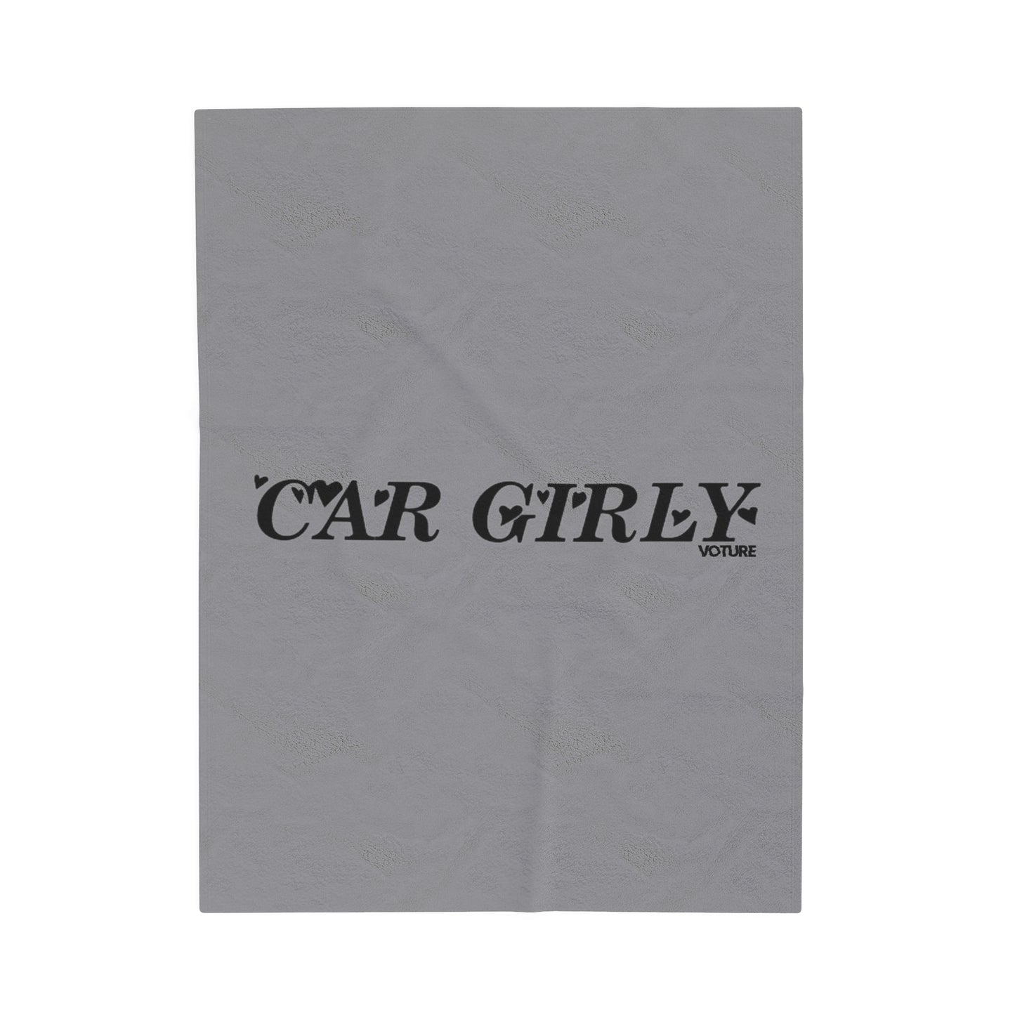Car Girly Plush Blanket