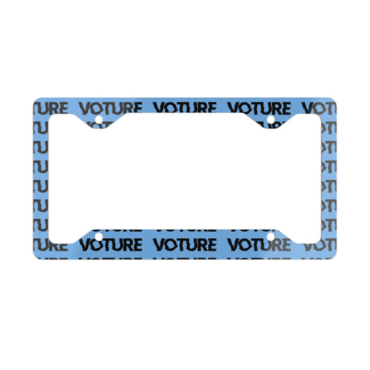 Voture Metal License Plate Frame