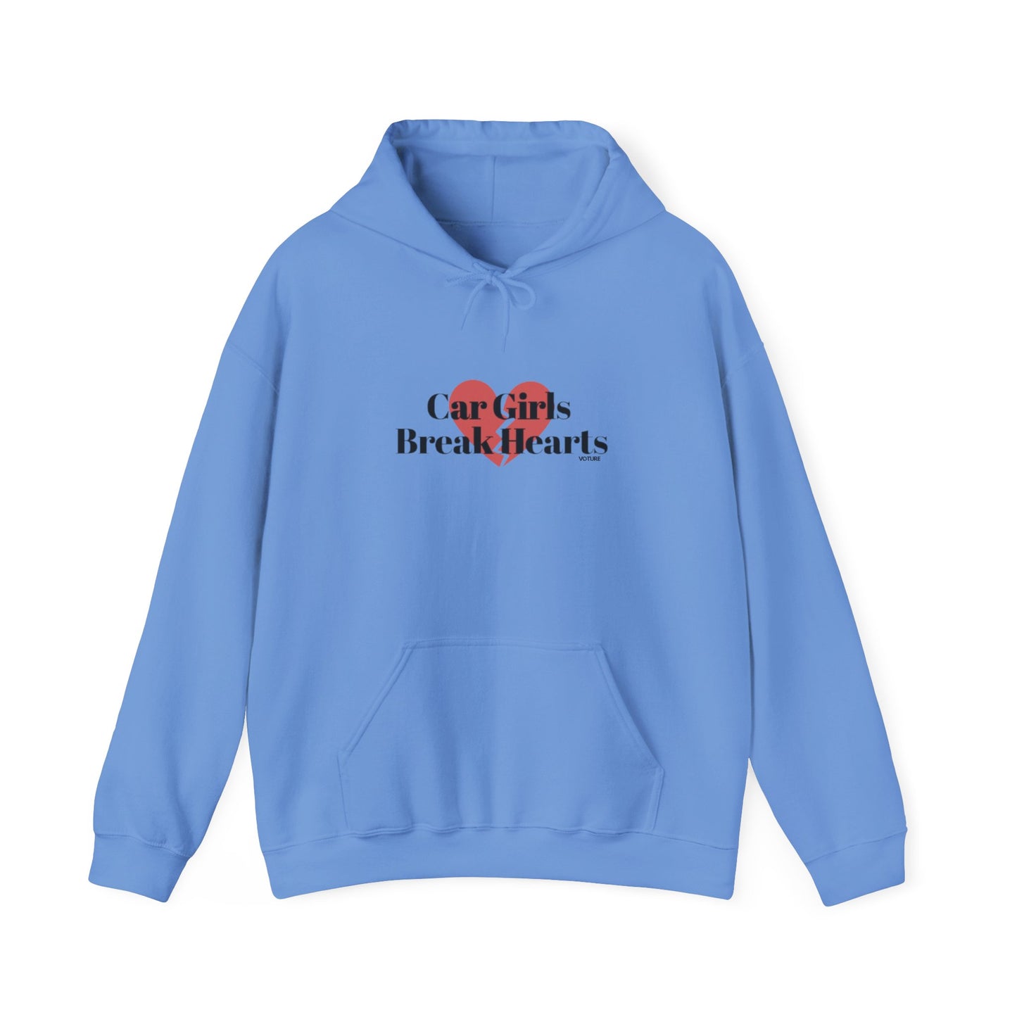 Car Girls Break Hearts Heavy Blend™ Hooded Sweatshirt