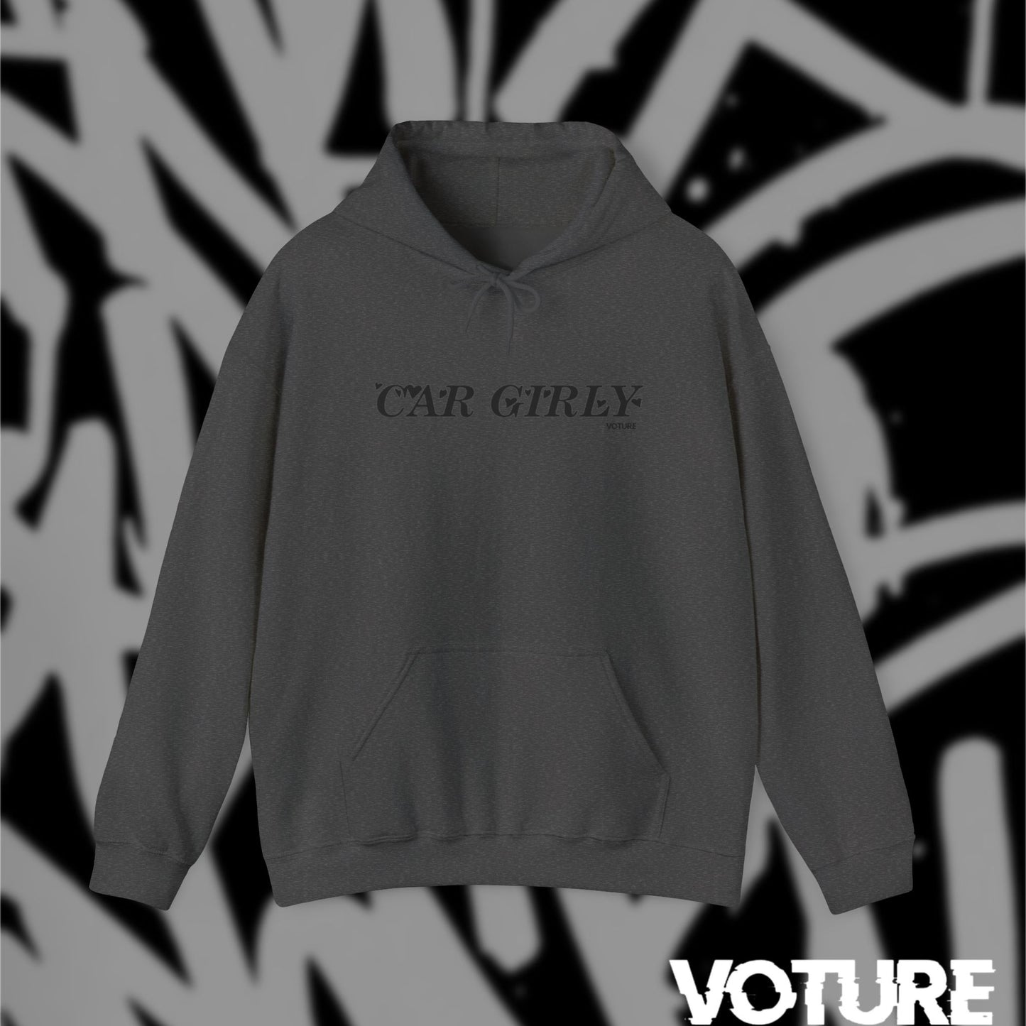 Car Girly Heavy Blend™ Hooded Sweatshirt
