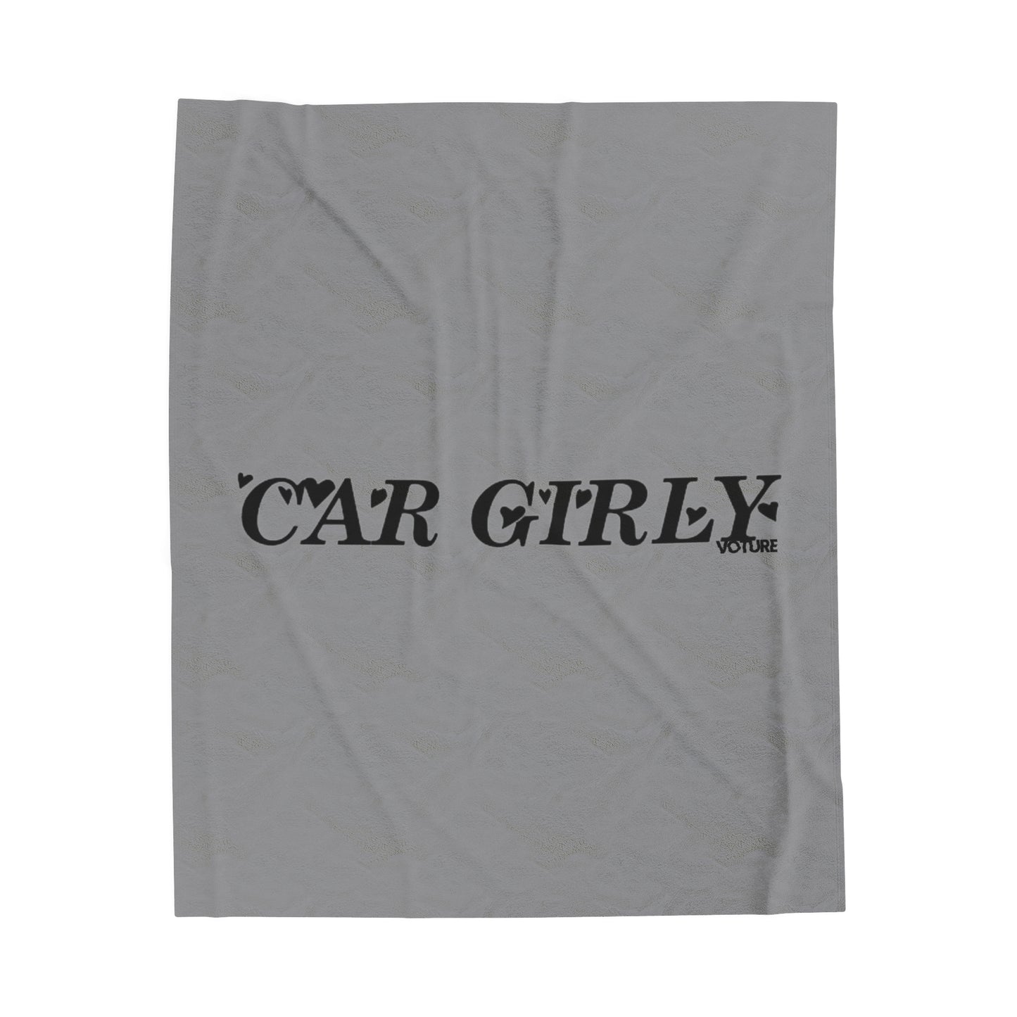 Car Girly Plush Blanket