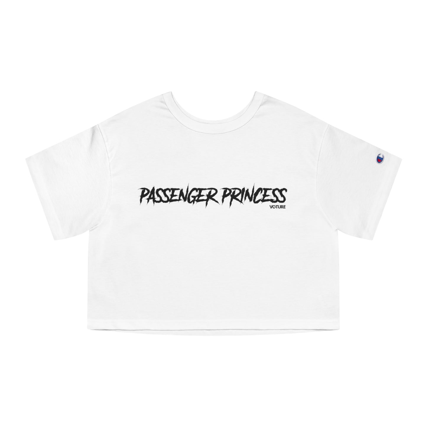 Passenger Princess Champion Brand Women's Cropped T-Shirt