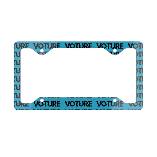Voture Metal License Plate Frame