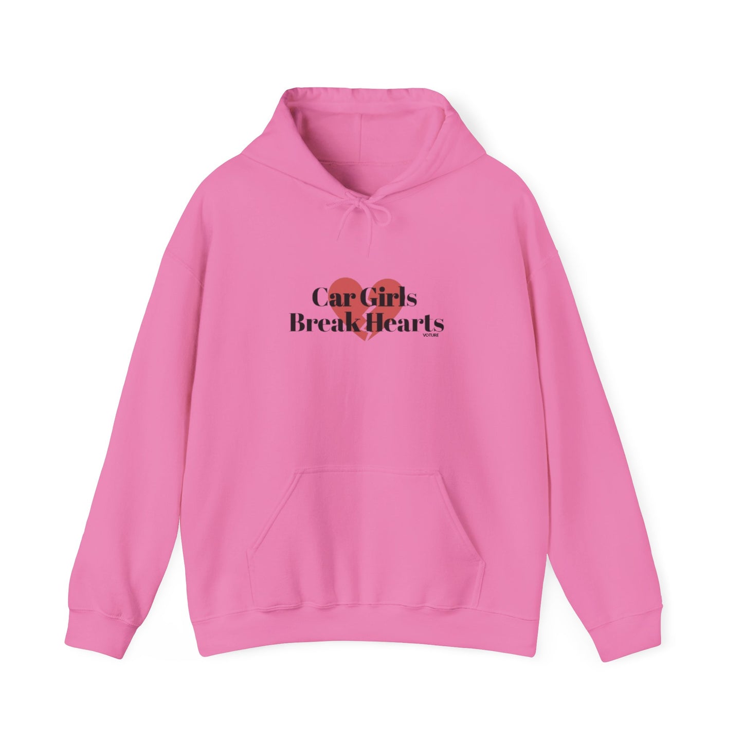 Car Girls Break Hearts Heavy Blend™ Hooded Sweatshirt