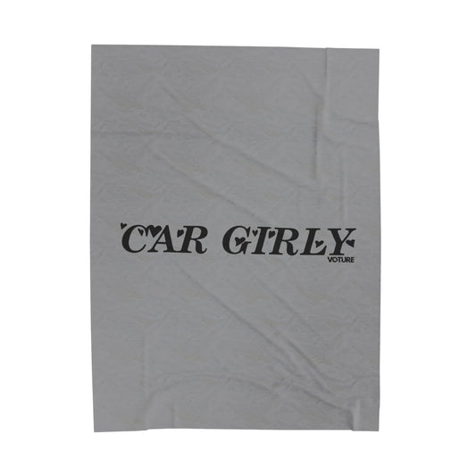 Car Girly Plush Blanket