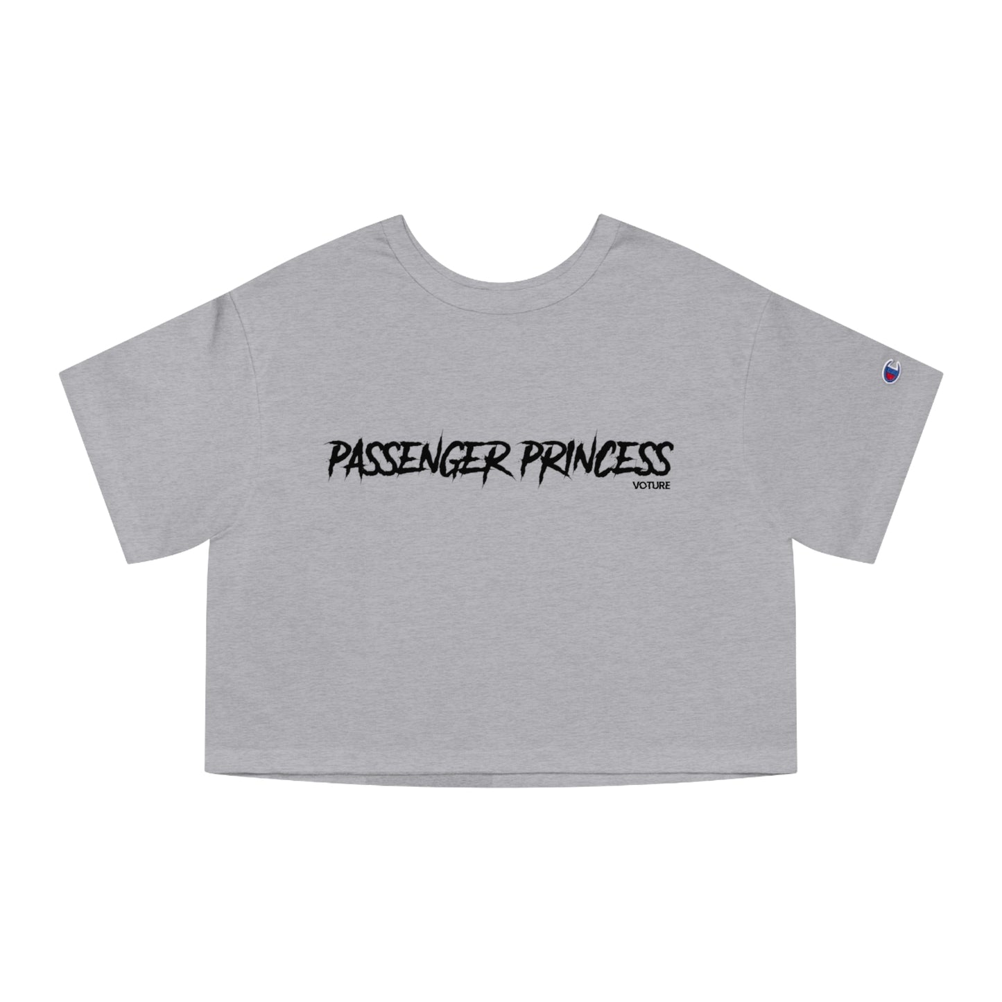 Passenger Princess Champion Brand Women's Cropped T-Shirt