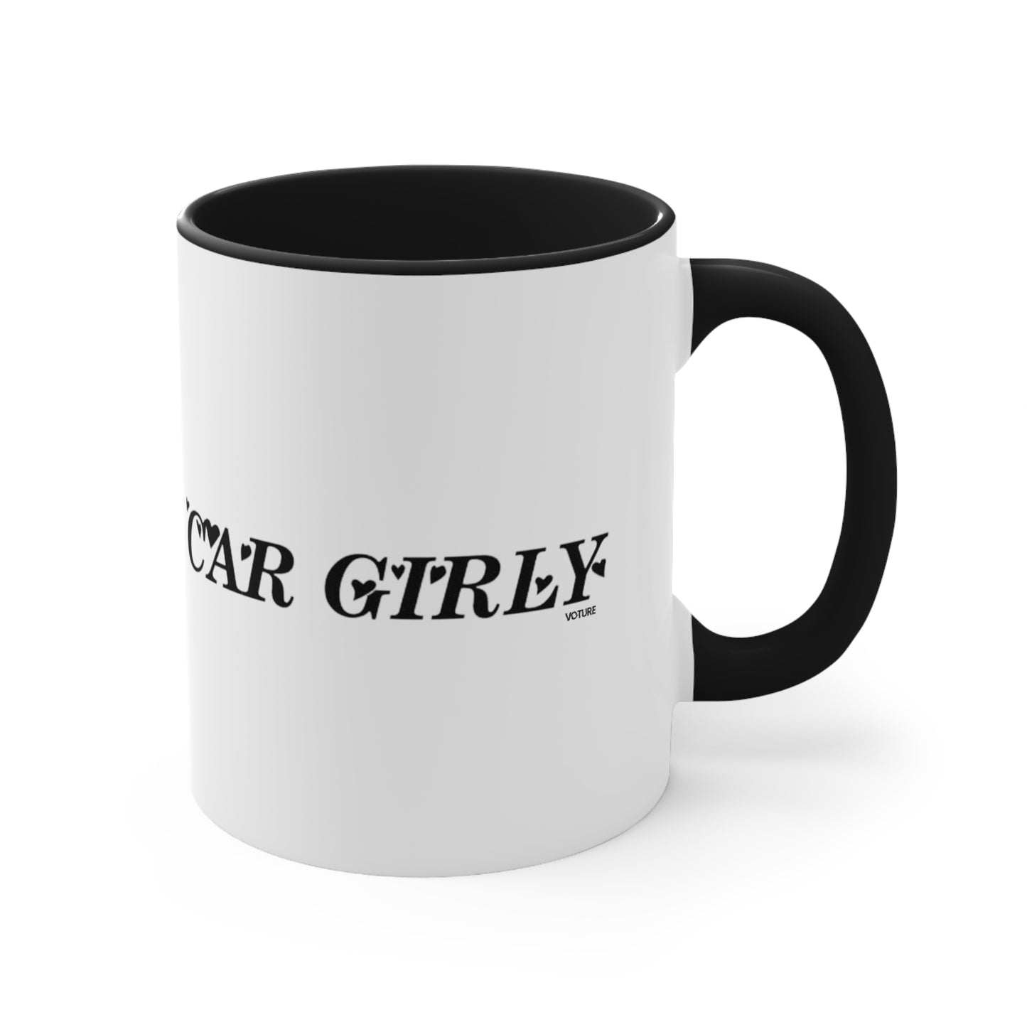 Car Girly Accent Coffee Mug, 11oz