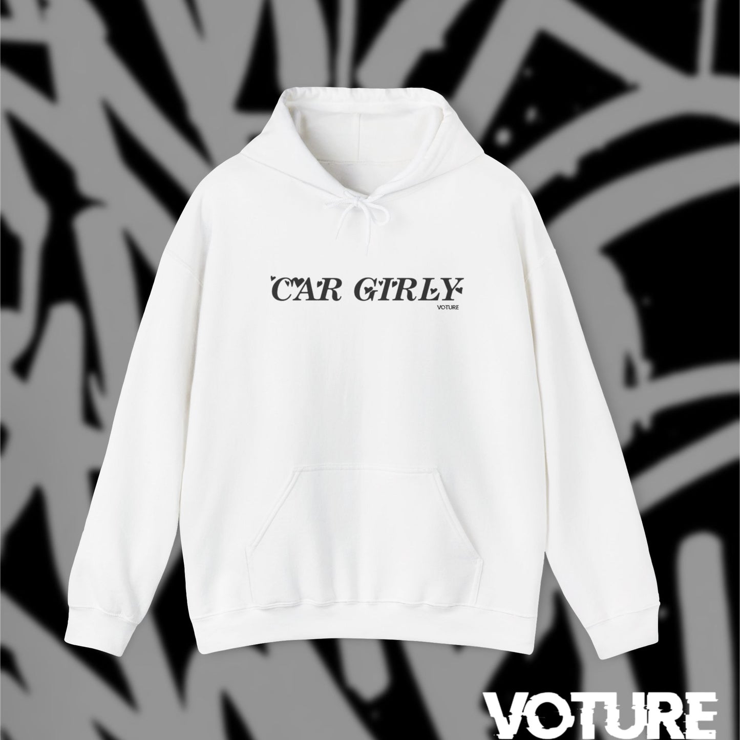 Car Girly Heavy Blend™ Hooded Sweatshirt