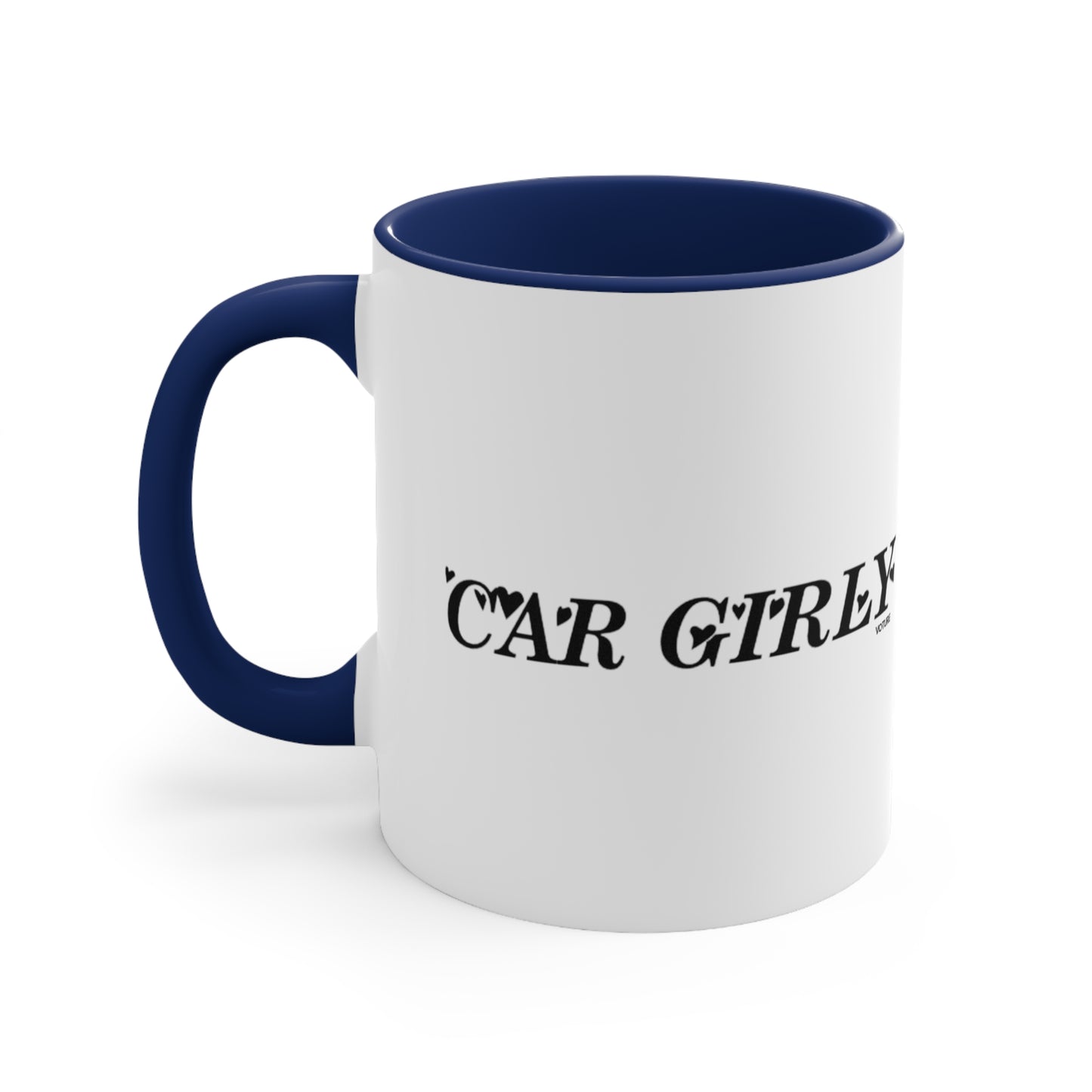 Car Girly Accent Coffee Mug, 11oz