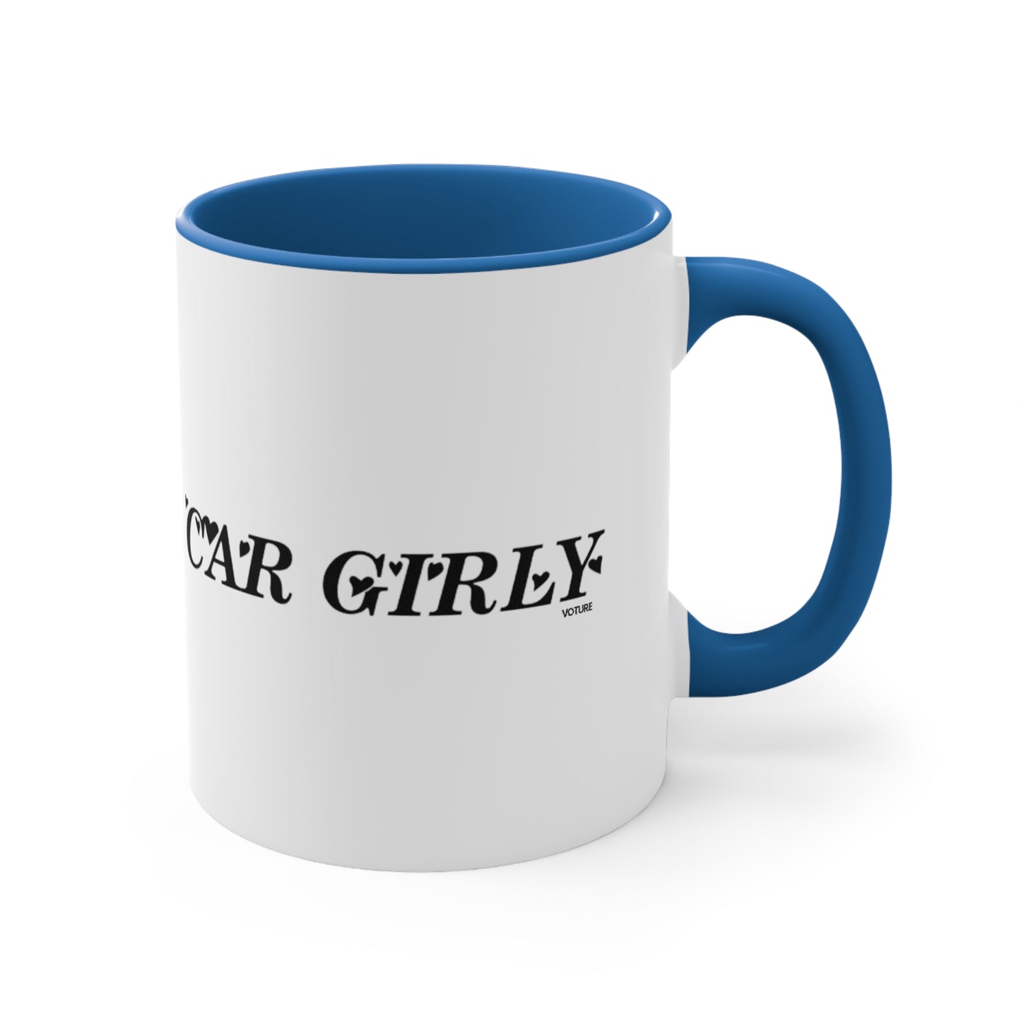Car Girly Accent Coffee Mug, 11oz