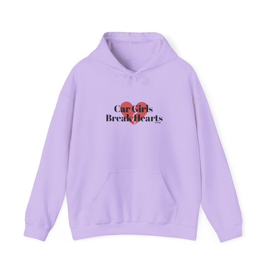 Car Girls Break Hearts Heavy Blend™ Hooded Sweatshirt