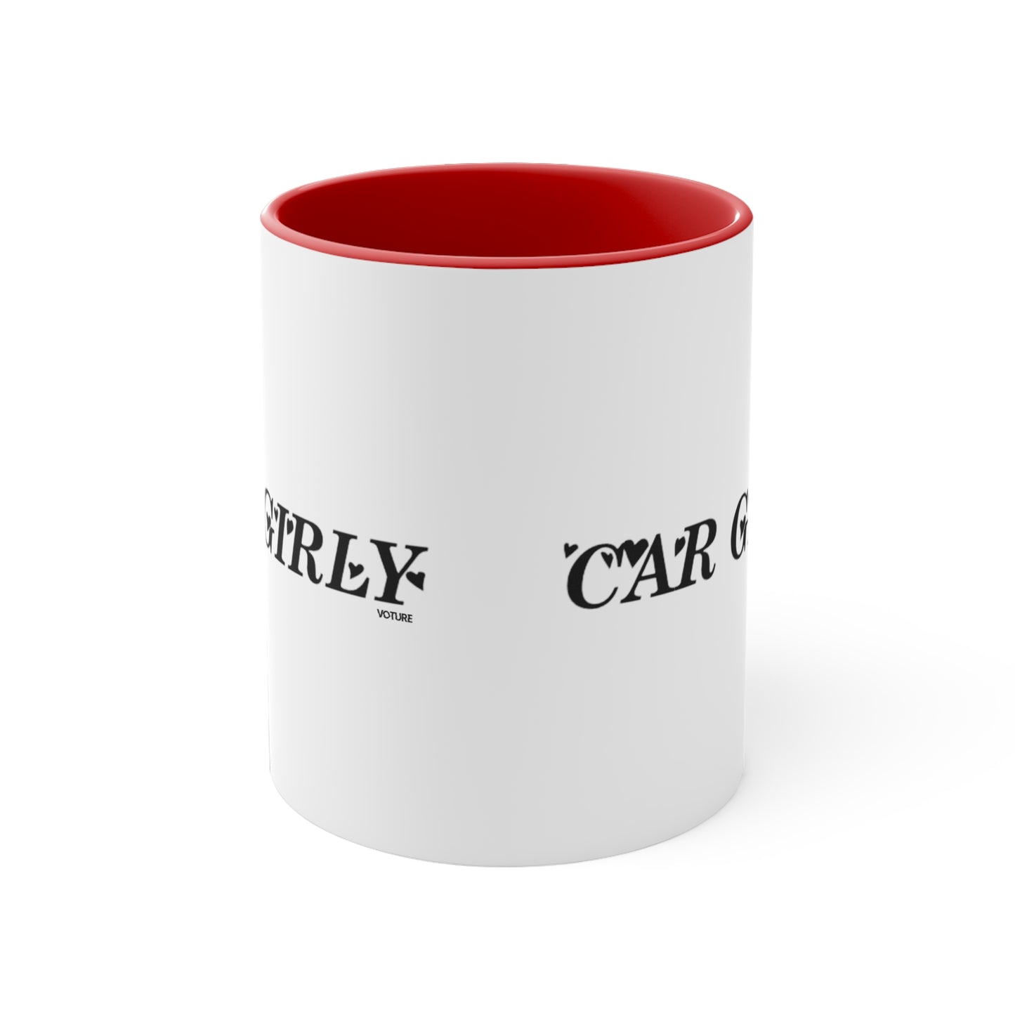 Car Girly Accent Coffee Mug, 11oz