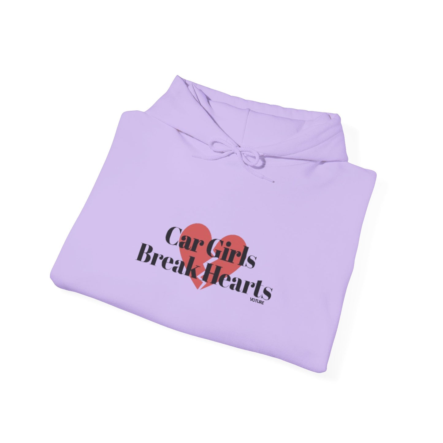 Car Girls Break Hearts Heavy Blend™ Hooded Sweatshirt