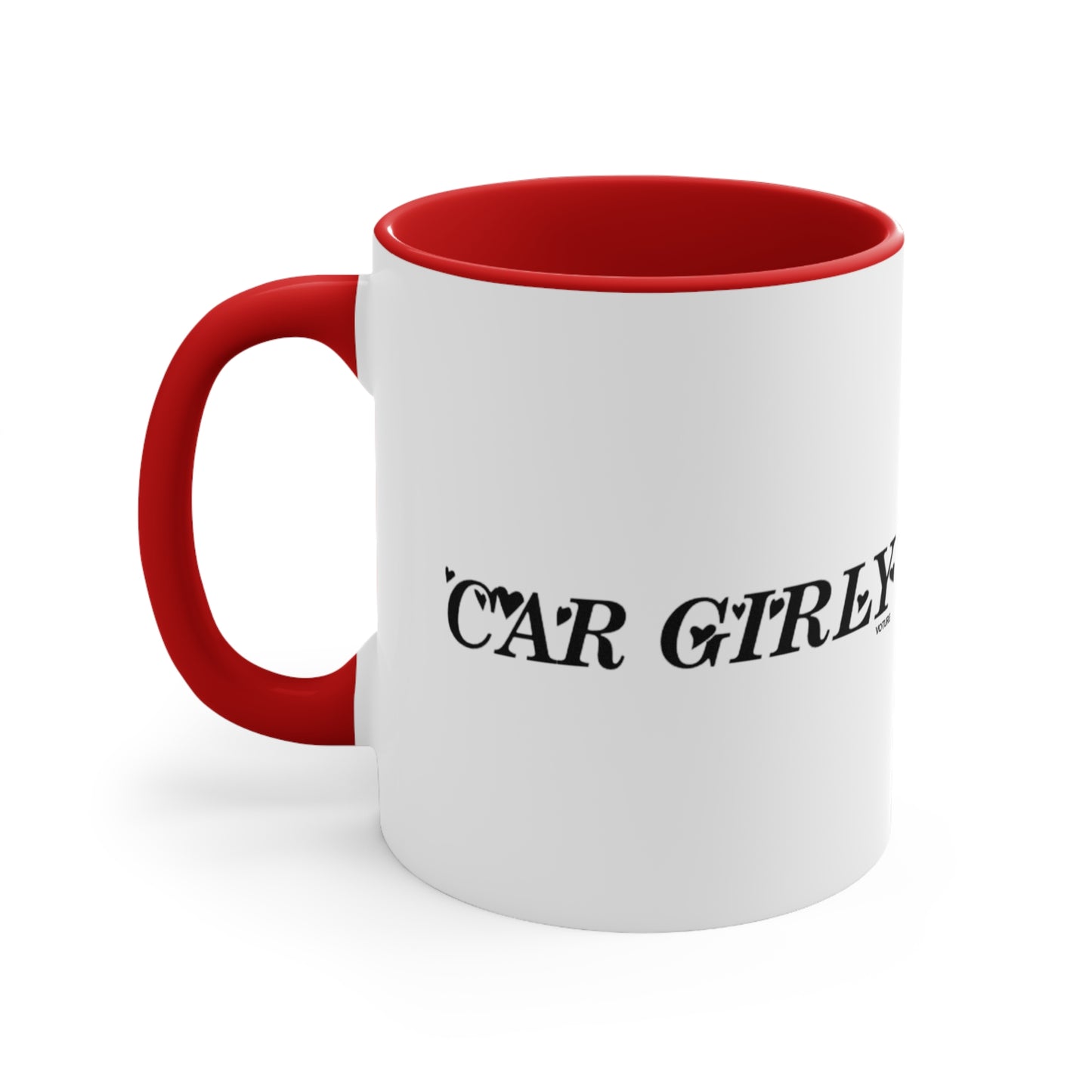 Car Girly Accent Coffee Mug, 11oz