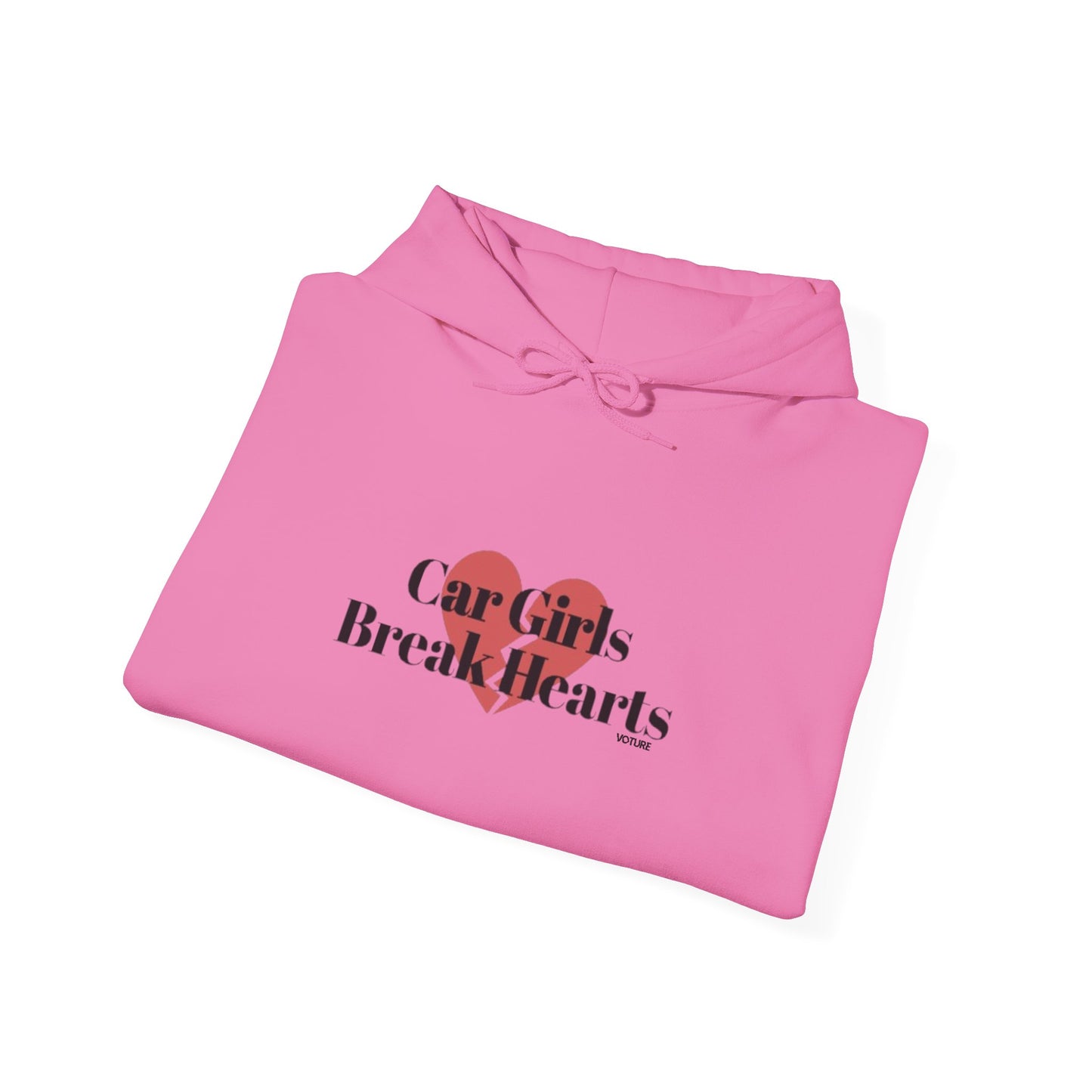 Car Girls Break Hearts Heavy Blend™ Hooded Sweatshirt
