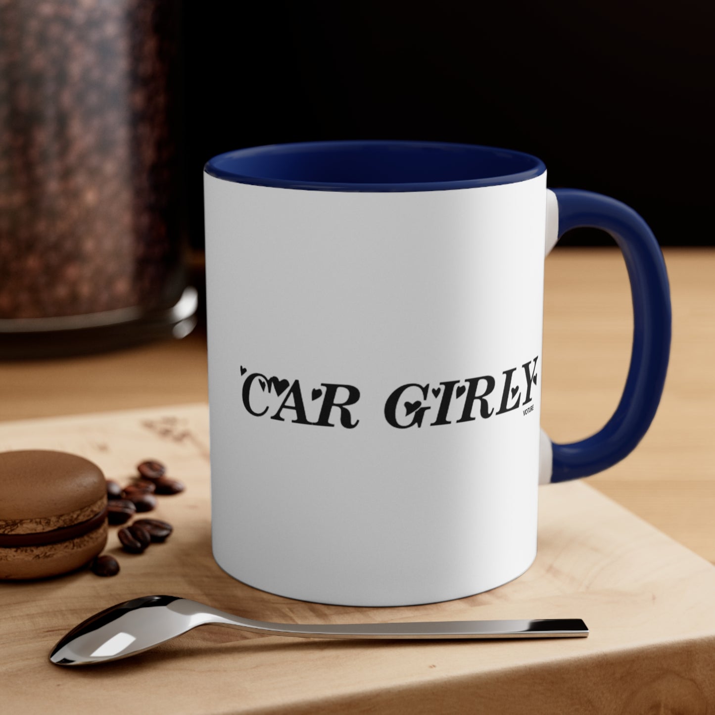 Car Girly Accent Coffee Mug, 11oz